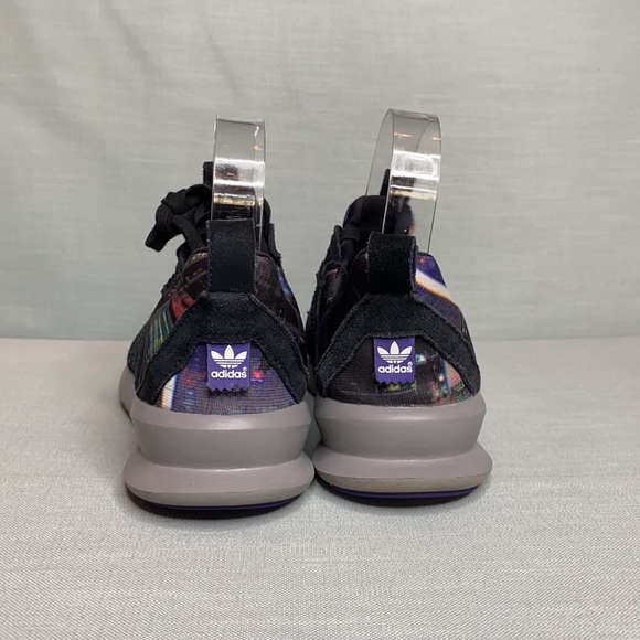 Adidas SL LOOP Rare Black and Multicolor Art Shoe - Picture 3 of 7